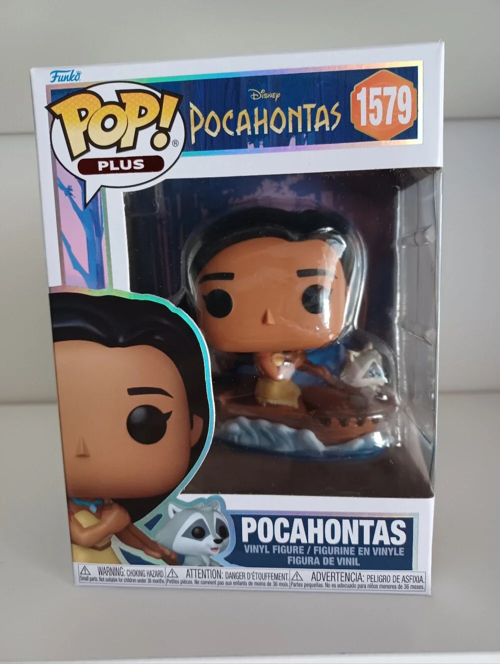 Disney Pocahontas With Meeko Riverbend 1579 Vinyl Figure Funko‎ Pop Collectible